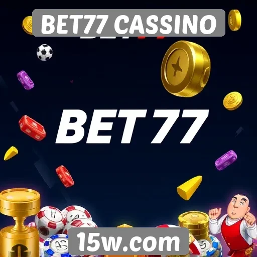 Variedade de jogos disponíveis no BET77 CASSINO